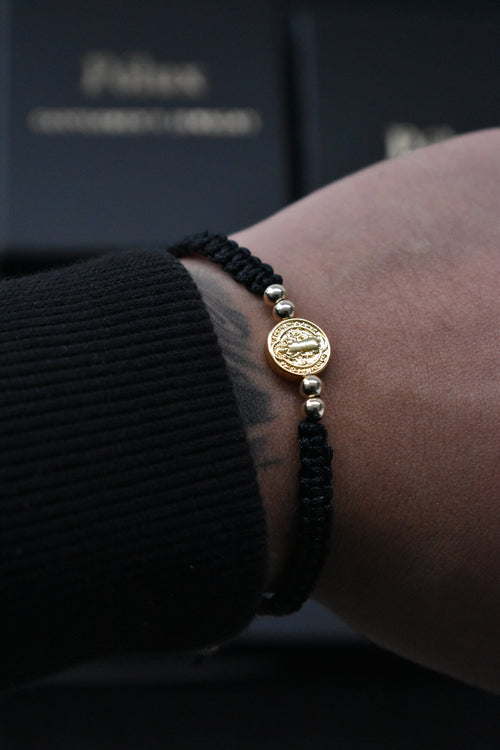 Pulsera San Benito | Oro laminado 18 K - Imperium
