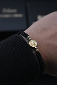 Pulsera San Benito | Oro laminado 18 K - Imperium
