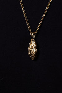 Set lazo + dije Corazón| Enchape de oro 18k