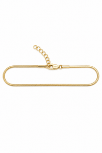 Esclava Tejido Micro Serpiente Oro 18K