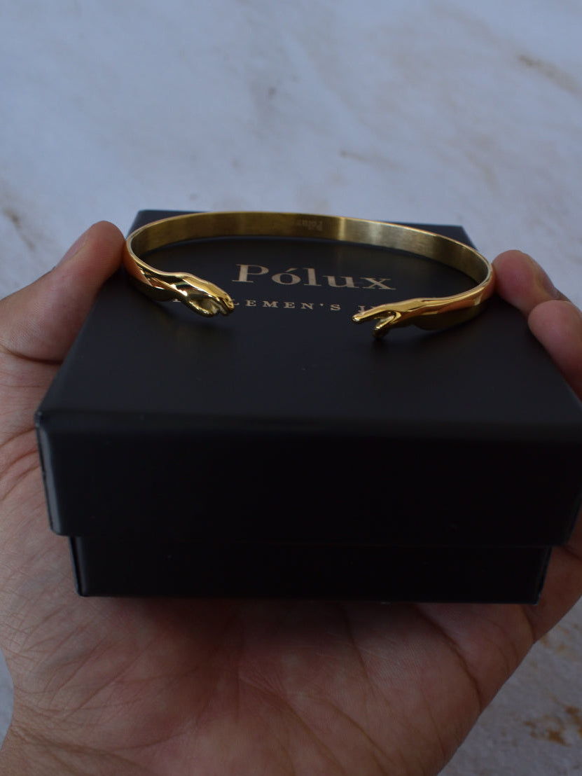 Brazalete de Adán Golden Baño Oro 18K
