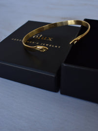Brazalete de Adán Golden Baño Oro 18K