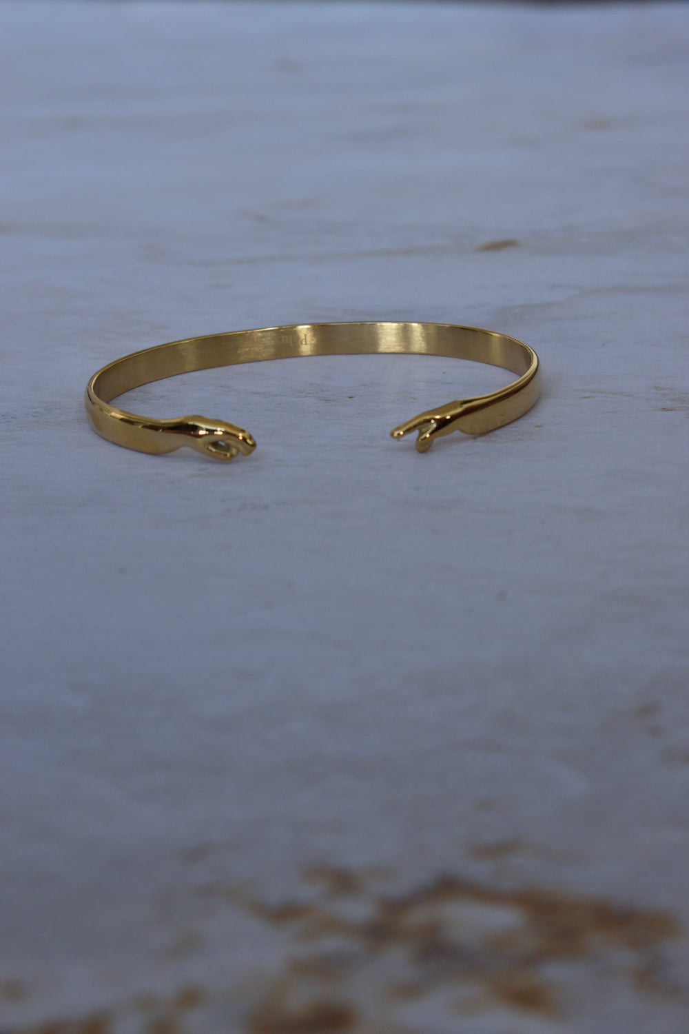 Pulsera para hombre de oro 18k la creación de adan