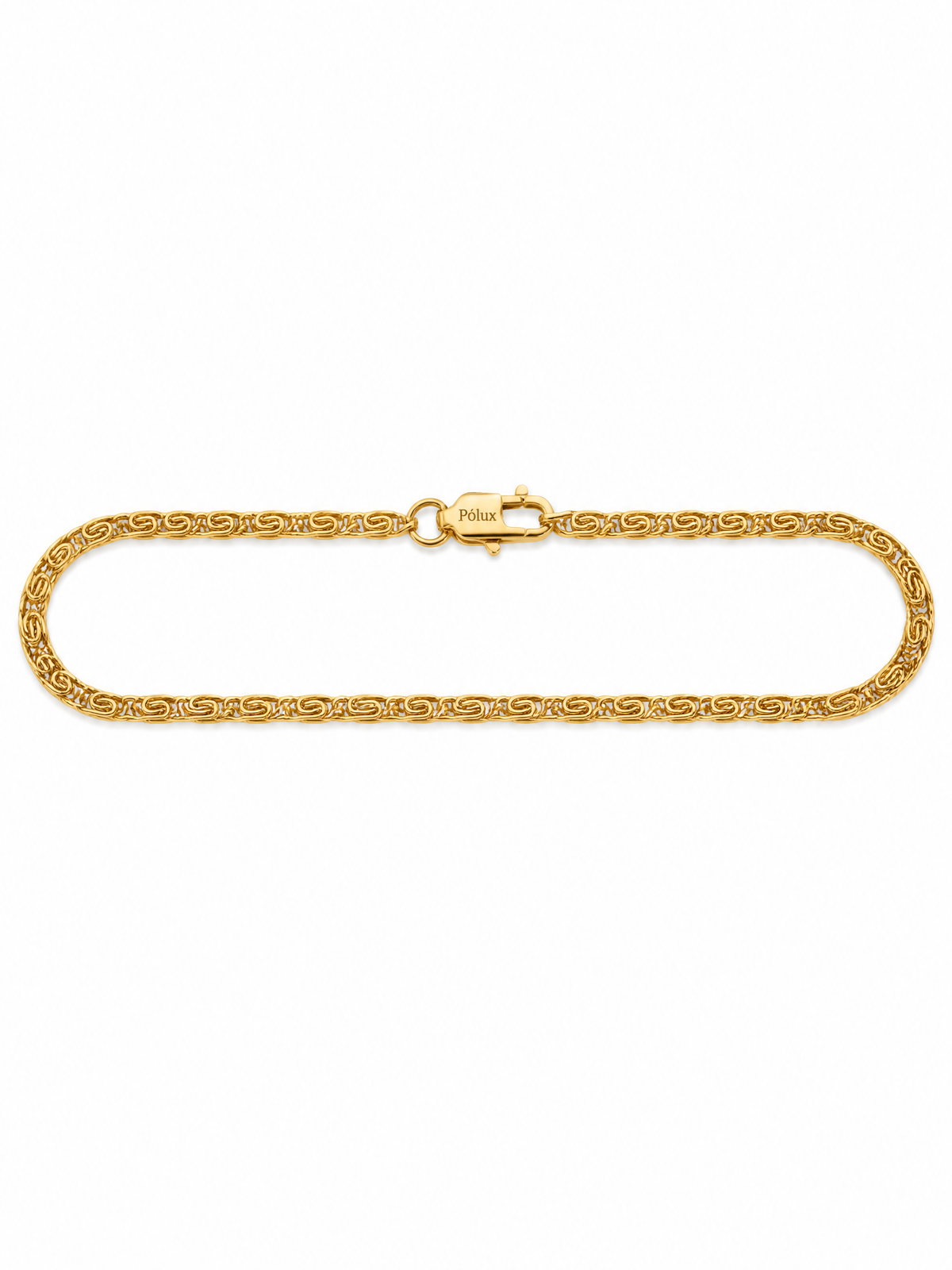 Esclava Tejido Byzantine Enchape Oro 18K