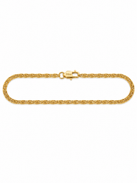Esclava Tejido Byzantine Enchape Oro 18K