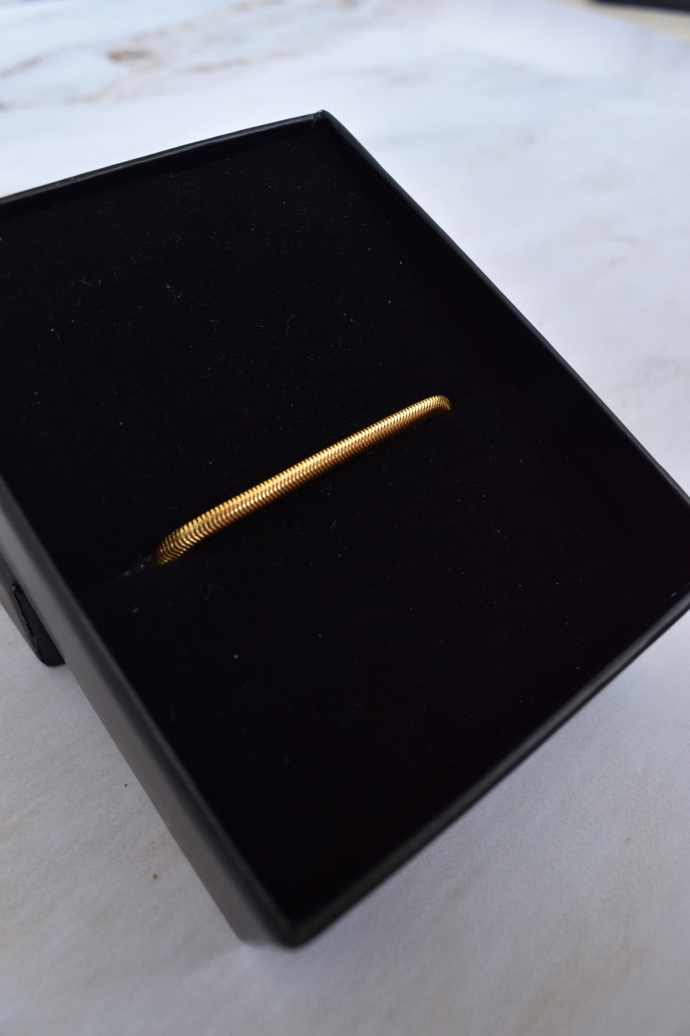 Pulsera tejido serpiente enchapada oro 18K con garantía 8 meses, empaque regalo incluido Pólux