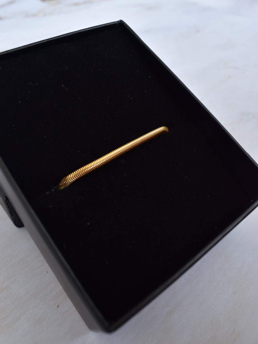 Esclava Tejido Serpiente Enchape Oro 18K