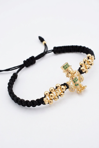 Pulsera Tío Rico Pólux sobre su empaque de lujo en caja negra