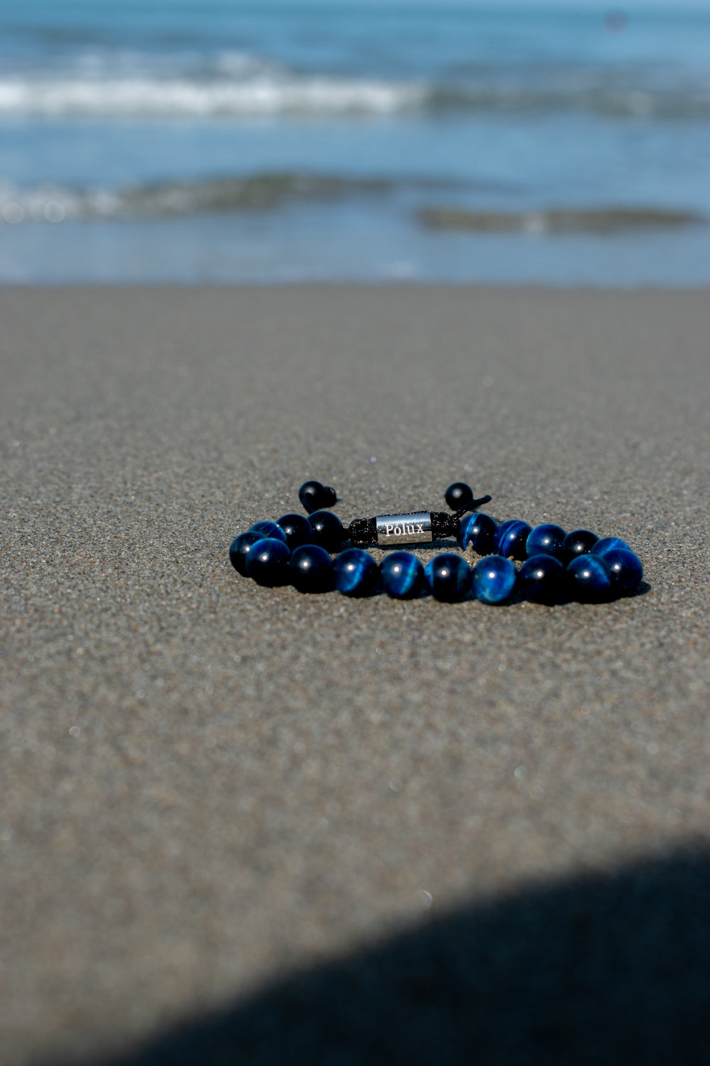 Pulsera Ojo de tigre azul