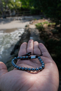 Pulsera para hombres Hematita