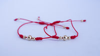 Pulseras parejas oro laminado classic - Accesoriospolux